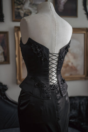 Dahlia Corset - Black