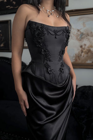 Dahlia Corset - Black