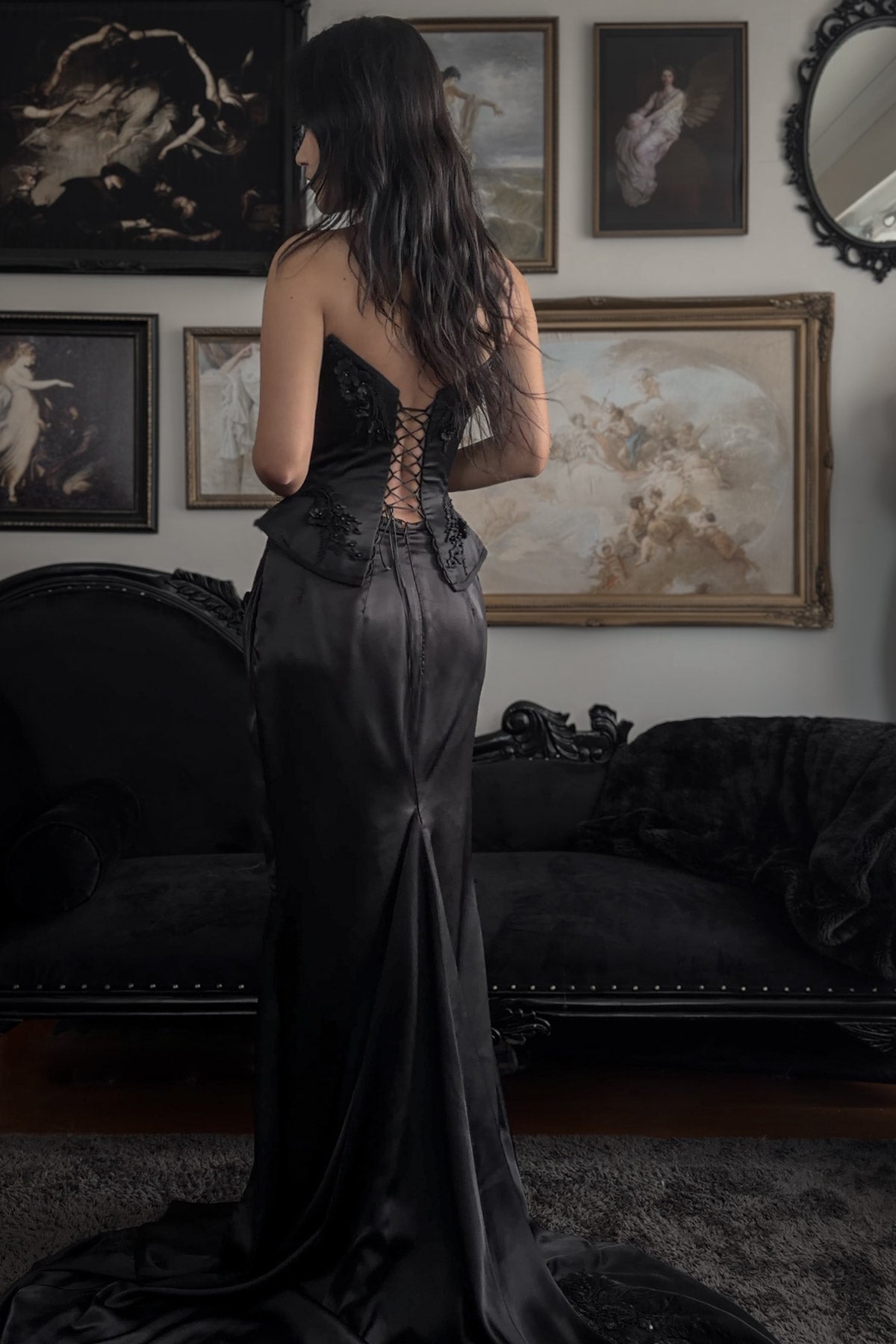 Dahlia Gown - Black