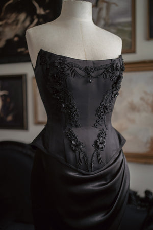 Dahlia Corset - Black