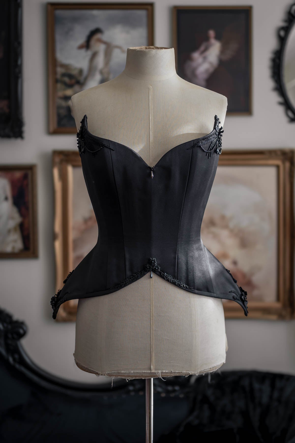 Tiana Corset - Black