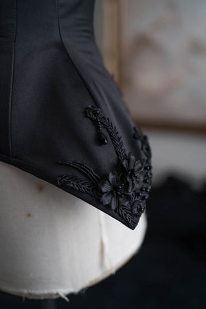 Tiana Corset - Black