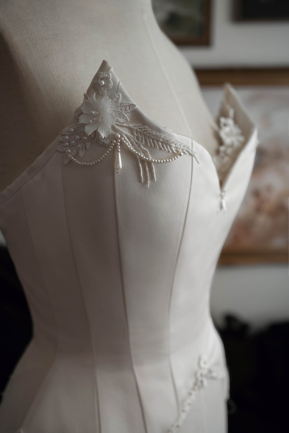 Tiana Corset - Ivory