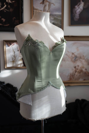 Tiana Corset - Sage