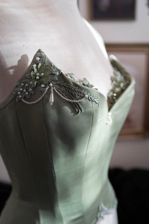 Tiana Corset - Sage