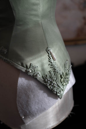 Tiana Corset - Sage