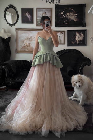 Tiana Gown - Sage