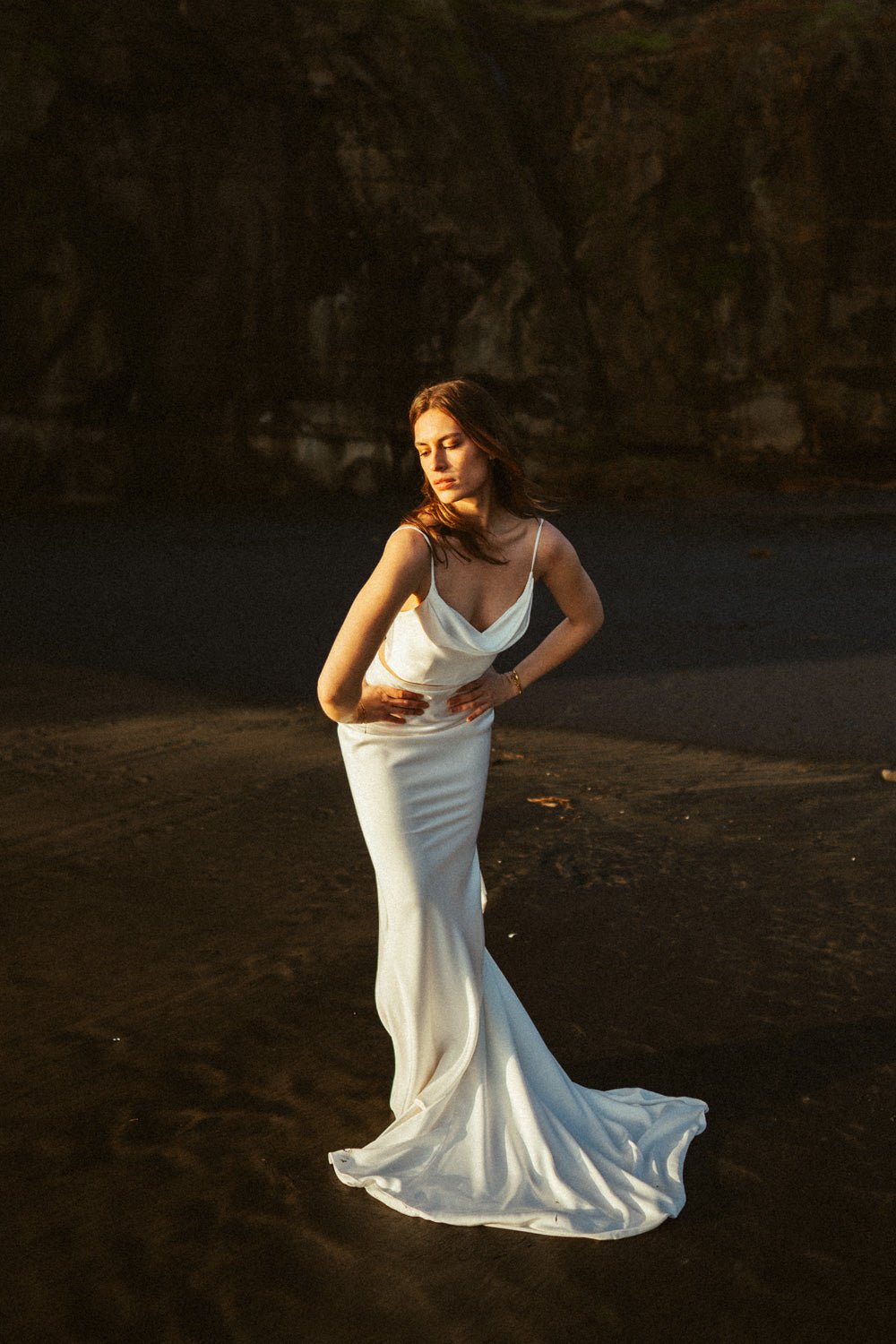 Bias Sheath Skirt - Judy Gao